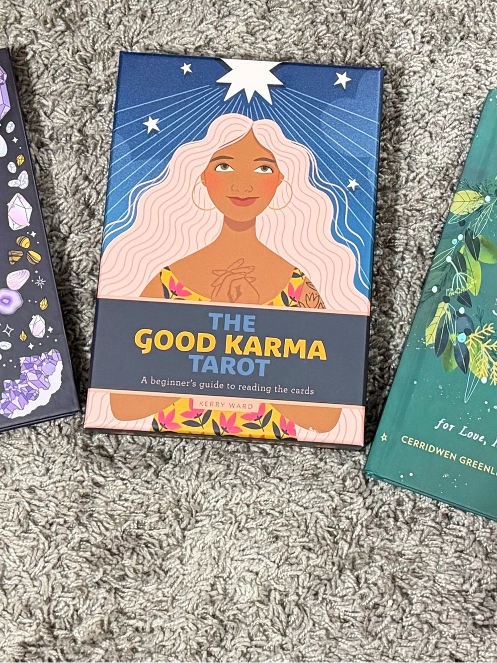 3 Book Bundle - SelfLoveCrystals, Good Karma Tarot & Practical Witch’s Spellbook
